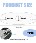 Two Pack Classic Wine Caddy Router Templates One Quarter Inch Thick Acrylic Carving Jigs For Wine Glass Rack DIY Inlay Router Template