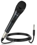 Karaoke Dynamic Vocal Microphone For Stage And Home Use 6.35mm Wired Handheld Mic With On Off Switch And 14.8ft Cable