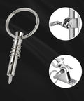 Marine Quick Release Pins One Quarter Inch Diameter With Drop Cam And Spring, 0.9 Inch Usable Length, 316 Stainless Steel