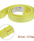 Heavy Duty Lifting Straps 2200 Lb Capacity Eye To Eye Webbing Sling For Tree Work And Furniture Moving Tow Rope Ready Lift