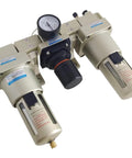 All In One FRL Combo Filter Regulator Lubricator Air Treatment Unit For Pneumatic Systems Easy Install Built To Last unit