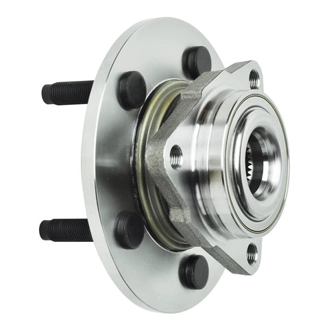 Front Wheel Bearing Hubs Assembly For Dodge Ram 1500 2006 2007 2008, 5 Lug, Beefy 2 Wheel Bearing And Hubs Replacement Set