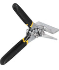 Hand Seamer Pliers for Sheet Metal and Plate Bending Multi Function Metalworking Tool With Non Slip Grip, side view, vanadium steel