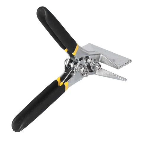 Hand Seamer Pliers for Sheet Metal and Plate Bending Multi Function Metalworking Tool With Non Slip Grip, side view, vanadium steel