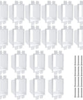 Image showing 20 Pack Electrical Outlet Box Extenders With 40 Screws, One Gang Box Extender Kit For Receptacles And Switches, Easy Install.
