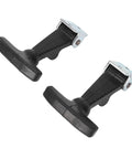 Flexible T Handle Draw Latch 46mm Rubber Grip With Stainless Steel Fasteners, durable for boats and tool boxes, easy install view