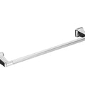 Townsend 24 Inch Towel Bar In Polished Chrome, Built To Last Brass Construction For Bathrooms, Modern Towel Rack With Clean Lines
