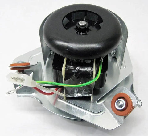 326628-761 Draft Inducer Fan Furnace Blower Motor Assembly with bracket, showcasing motor and wiring connections for easy installation.