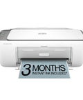 Front view of DeskJet 2855e Wireless All In One Color Inkjet Printer Scanner Copier For Home Use With 3 Month Instant Ink Trial Included