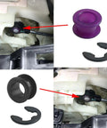 Shift Cable Bushing Repair Kit With Retaining Clips For Toyota Saturn Jeep Chevrolet Pontiac Replaces 33835 08010 installation
