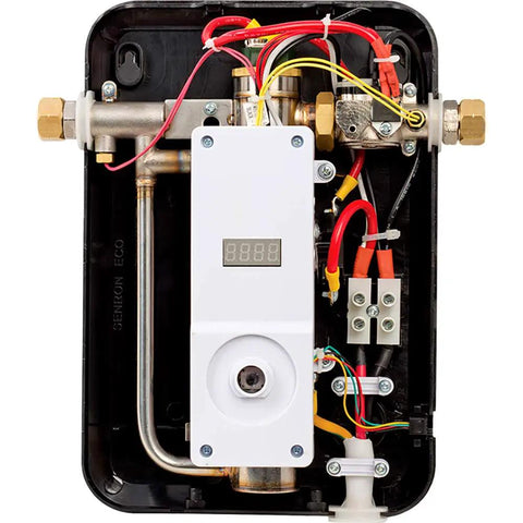 Flow Sensor Assembly Replacement For Tankless Electric Water Heaters ECO 8 And ECO 11, internal wiring view.