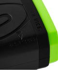 Close-up of Horizon Golf Laser Rangefinder With Slope Switch for Accurate Yardage, showing magnetic grip feature.