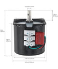 Beefy Heavy Duty Synchronous Gear Motor With CW CCW High Torque Permanent Magnet Micro Electric Motor 220V AC 60 RPM Integrated Gearbox