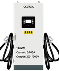 Outdoor Industrial Grade Level 3 Dual EV Charger CCS1 120kW Fast DC Beast With 250A Output, front view