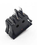 Heavy Duty Rocker Switch Replacement For Bench Grinders Compatible With Ryobi BgH615 BgH616 BgH625 BgH826 BgH612 Knockout Tough Shop Grade Toggle Fix For Your Garage Rig, black toggle switch with connectors.