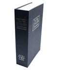 Discreet Diversion Safe Book Box With Key In Blue Dictionary Lookalike Hidden Storage For Money Jewelry Valuables Portable