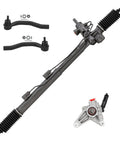 3L Rack And Pinion Power Steering Kit For Honda Accord 2003 To 2007 With Seal Kit And Outer Tie Rods 4pc Replacement