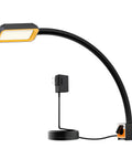 Hella Bright Led Machine Work Light With Rock Solid Magnetic Base and Flexible Gooseneck Shaft for lathe and drill press tasks.