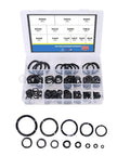 320 Piece Carbon Steel Wave And Crinkle Spring Washer Set M3 Through M31 Compression Type Assortment With Box Includes 13 Models Handy Durable Elastic Washers For Automotive Machinery And DIY Projects, open box with sizes