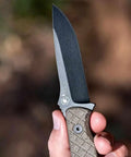 Alala Fixed Blade Knife For Everyday Carry Dope Modern EDC Gear Black Finish Unisex Knife With Hand Wash Only Durable Steel