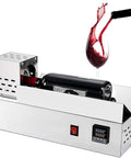 Top Grade Wine Bottle Capsule Heat Shrinker For No Sweat PVC Sealing with stainless steel body and digital dial in action.
