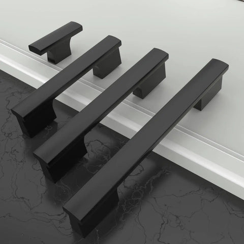 Matte Black Cabinet Knobs 2 Inch 50mm 10 Pack Single Hole Kitchen Cabinet Pulls Drawer Knobs Easy To Install Dope Look