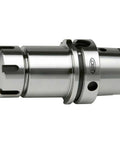 HSK100A ER40 Collet Chuck Tool Holder, 6 inch gage length, made of hardened steel for CNC milling and engraving.