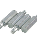 4 Pack Utility Track Locking Pins For Pegboard Wall Mount System, zinc plated steel, corrosion resistant, shown front view
