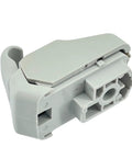 Gray Sun Visor Clip Holder Bracket For 2015 2016 2017 2018 Jeep Renegade Replacement Part 5VW09MS7AA tough build, side view