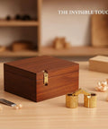 Gold Zinc Alloy Concealed Barrel Hinge For Jewelry Boxes And Cabinets Hidden Hardware on wooden jewelry box
