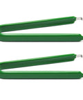 Antistatic Clip Pliers For Circuit Board PLCC IC Chip Puller Extraction And Removal Tool For Arduino Pack Of 2, green handle