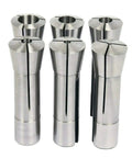 Six Piece R8 Collets Set for CNC Milling 1/8 to 3/4 Inch, Precision Ground Hardened and Ground Mill Chuck Holder Kit, Close Tolerance TIR.0006
