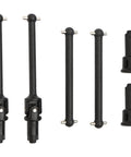 Beefy Front And Rear RC Drive Shafts For 1 To 16 Scale HM161 And 16889 Series Trucks Upgrade Kit components on white background