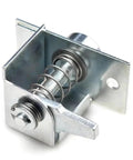 Heavy Duty Metal Hex Socket Cabinet Lock With 8mm Socket, Tubular Cam Design, Silver Tone, Compact 64x38x59mm, Easy Install