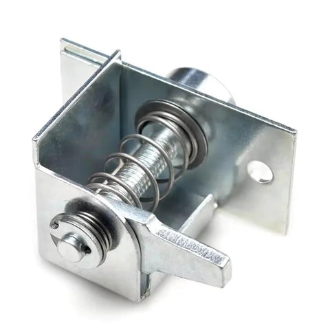 Heavy Duty Metal Hex Socket Cabinet Lock With 8mm Socket, Tubular Cam Design, Silver Tone, Compact 64x38x59mm, Easy Install
