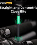 Torx Bit Set 14pc for Impact Drivers, TT25 bit in action gripping a fastener with close bite, tamper proof security design