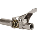 OKYOUK grease gun coupler with lever and spring, 0.53-inch opening, metal body