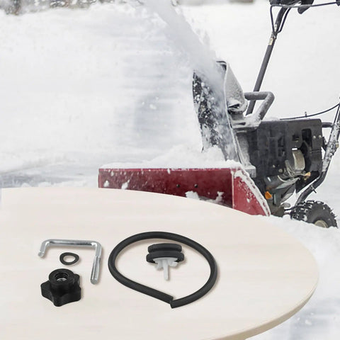 Heavy Duty Snow Blower Handle Kit Replacing 114-3779 108-4887 107-3844 Lock With Ergonomic Grip Knobs For Easy Install And Tough Winter Grind, handle parts on snow blower