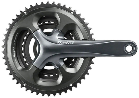 Ride-Ready Tiagra FC-4703 Crankset 170mm 10-Speed 50 39 30T Chainrings 110 74 BCD Hollowtech II Spindle Interface Gray
