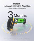 Wireless Bluetooth 1D Barcode Scanner With 2000mAh Battery Delivers 3 Months On One Charge USB Handheld Barcode Reader
