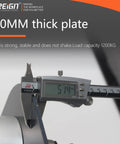 5.0MM thick plate measurement detail showing strong, stable heavy-duty material for Ergonomic CNC Tool Holder Workbench Featuring BT40 Lock Station.