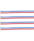 Universal Motorcycle Horn Wiring Harness Kit 4 Piece Copper And Plastic Connectors Easy Install Plug And Play For Motorcycles