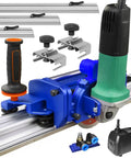 Orbital Angle Grinder Tile Cutter for Large Ceramic and Porcelain Tiles Up to 124 Inches with Precision Cutting Tool.