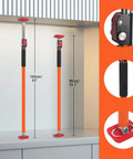 Third Hand Adjustable Support System Cargo Bar for Truck Bed and Drywall Extends 35 to 63 Inches Beefy Heavy-Duty 264 lb Capacity 2-Pack