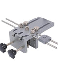 Self Centering Dowel Jig Kit With Quick Release Clamp And Aluminum Drill Guide For Woodworking And Furniture Assembly DIY