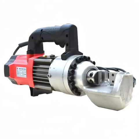 Heavy Duty Electric Rebar Bender And Cutter Machine Hydraulic Steel Bar Bending Tool with copper motor and ergonomic handle.