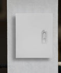 Outdoor Waterproof Electrical Junction Box Plastic Enclosure With Wall Mount Lockable Control Panel on concrete wall