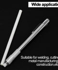 Heavy Duty Professional Grade Round Soapstone Pencils With Secure Grip Holder For precise marking in welding and construction.