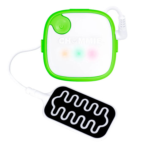 Award Winning Bedwetting Alarm For Kids And Deep Sleepers With Loud Tones And Strong Vibes Doctor Recommended Pediatric System That Cycles Through Five Alarm Sounds For Faster Nighttime Dryness, green clip sensor and black pad