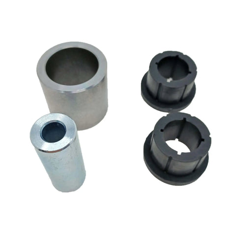 2 Inch DOM Steel Poly Bushing With Half Inch Bolt Two And A Half Inch Wide For Heavy Duty Suspension Kits Sway Bars Bushing Sets LS Swap Motor Mounts Trailing Arms Traction Bars And More Uses
